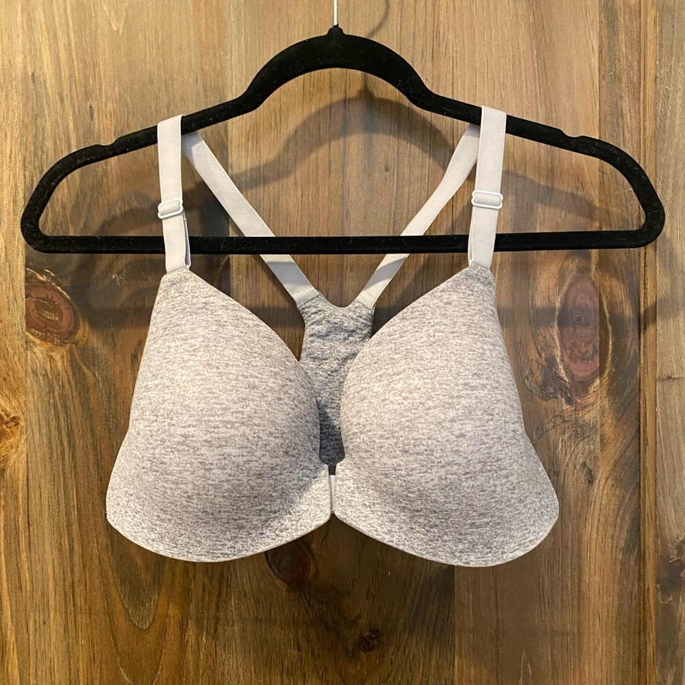 Soma Light Gray Racerback Bra